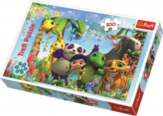 PUZZLE TREFL 100 SOAPTE SI PRIETENI foto