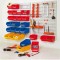 Organizator de perete cu 43 piese 840 mm x 590 mm x 20 mm HANDY 10944