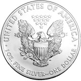 Moneda argint lingou,Vulturul American 2019