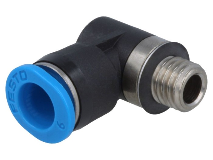 Conector push-in filetat 90&deg; M7