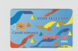 bnk card Cartele telefonice - Romania Romtelecom 1995 - Abstract Design 1995 - Col:RO-ROM-0010A
