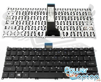 Tastatura Acer Aspire V5 122P layout US fara rama enter mic foto