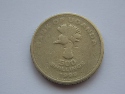 500 SHILLINGS 1998 UGANDA foto