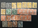 CANADA-clasice,QV-lot stampilate