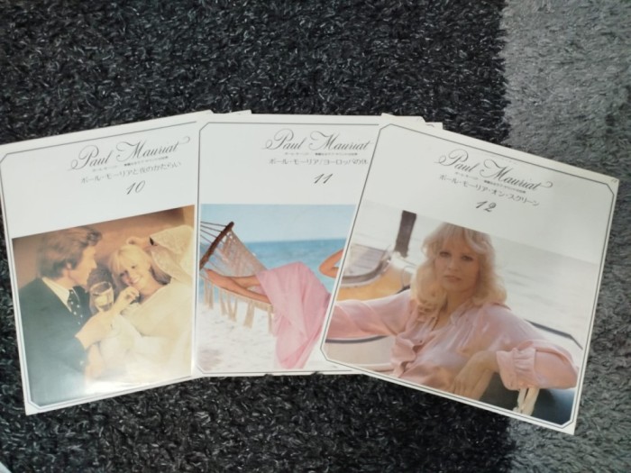 OFERTA !! PACK 3 LP PRESE VINIL EDITII JAPONEZE - PAUL MAURIAT - F RARE ! (VG+)