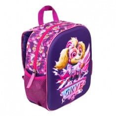 Ghiozdan Paw Patrol pentru gradinita, 1 compartiment, mov cu roz,23x8x27 cm