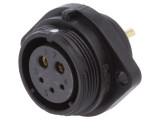 Soclu SP21 Mamă 5 PIN IP68 5A 30A Lipire 500V 0.75mm2