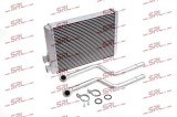 Radiator incalzire habitaclu Audi A4 2016, A5 20, Q5 2017; o-ringuri, cleme si conducte incluse, dimensiuni [mm] 220x180x32; 8K0898037A; M1888006;