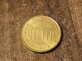 C50 - Moneda foarte veche - 50 euro centi - Germania - 2002J