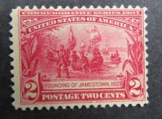 SUA (America) 329, cota 40 dolari - timbru nestampilat