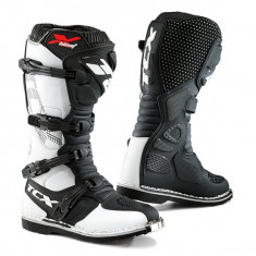 Cizme Enduro MX TCX X-Blast Boots - white-black