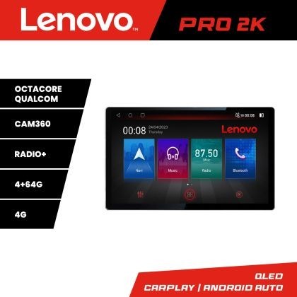 Navigatie Ford Focus C-max S-max Galaxy Mondeo unitati ovale Lenovo Qled 13 inch 2K Octa Core 4+64 360 DSP ADAS carplay android auto radio internet ki