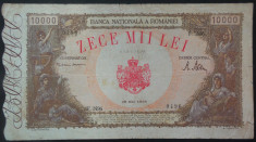 Bancnota istorica 10000 LEI - ROMANIA, anul 1946 MAI *cod 449 C foto