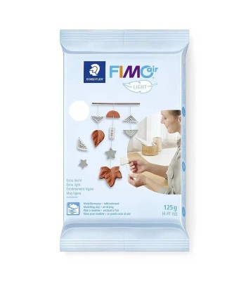 Lut polimeric FIMOair Light 125g Alb foto