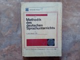 Methodik des deutschen Sprachunterrichts in den Klassen I-VIII de Johann Wolf , 1968