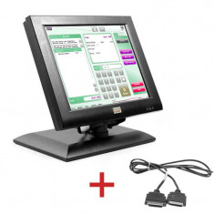 Monitor Touch BA72A-2, IR-Touch, 12 inci + Cablu Special Plink Wincor foto