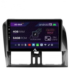 Navigatie Volvo XC60 (2013-2019), Android 13, A-Octacore 4GB RAM + 64GB ROM, 9 Inch - AD-BGA9004+AD-BGRKIT400-0813