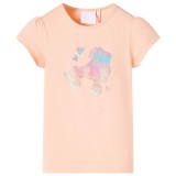 Gossi tricou pentru copii portocaliu deschis, 104