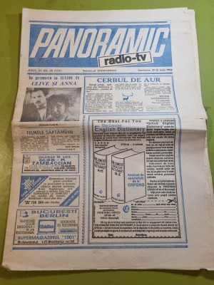 panoramic radio tv 20 - 26 iulie 1992 - cerbul de aur foto