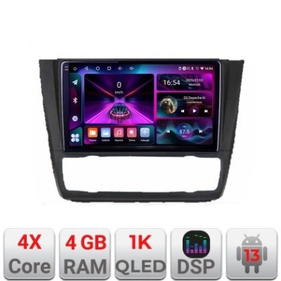 Navigatie BMW Seria 1 E87 A-BMW117 4+64 InCell Display 1K Android Waze USB Navigatie Internet Youtube Radio CarStore Technology foto