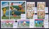 Lot filatelic Sport / Fotbal - Coliță Coreea de Nord (Mexico '86), Cuba &amp; timbre Coreea de Nord (Argentina '78 &amp; History of World Cup) -A991