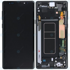 Samsung Galaxy Note 9 (SM-N960F) Unitate de afișare completă negru la miezul nopții GH97-22270A GH97-22269A