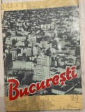 1960 BUCURESTI, Mic indreptar, ghid turistic, prezenatre oras, Ed Meridiane, 54 pagini (institutii, magazine, restuarante, cinema si teatre etc)