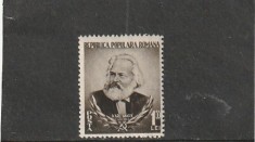 ROMANIA 1953 LP 342 -70 DE ANI DE LA MOARTEA LUI KARL MARX MNH NESTAMPILAT