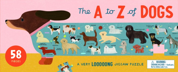 The A to Z of Dogs: A Jigsaw Puzzle