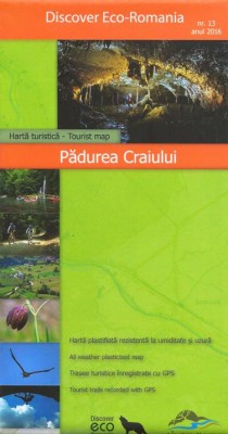 Harta turistica / Tourist map Padurea Craiului foto