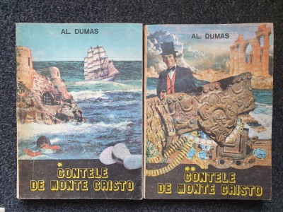 CONTELE DE MONTE CRISTO - Al. Dumas (2 volume) foto