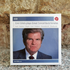 Set 4 Cd Emil Gilels Plays Great Concertos & Sonatas - Emil Gilels ,559258