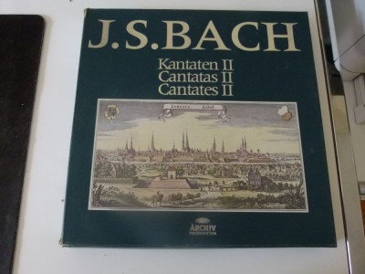 Cantate - J. S. Bach, Thomanerkohr Leipzig, Karl Richter- 11 vinil foto