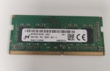 Memorie RAM Laptop, Micron, 8GB, 1Rx8, DDR4, PC4-21300, 2666MHz, 1.2V, MTA8ATF1G64HZ-2G6E1, CL19, Non-ECC, SODIMM, 260 pini