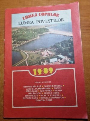 revista pt copii - lumea copiilor - lumea povestilor - din anul 1989 foto