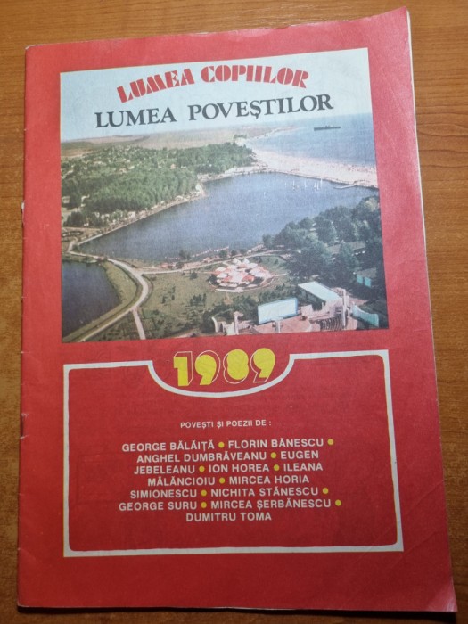 revista pt copii - lumea copiilor - lumea povestilor - din anul 1989