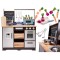 Bucatarie de jucarie, din lemn pentru copii, mdf, LOFT XXL, cu accesorii, 96 cm