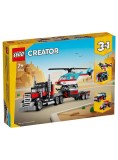 Lego Creator Flatbed Truck With Helicopter (31146)
