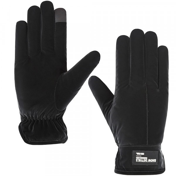 Manusi De Ski Tactile Unisex Techsuit OG103, Marime Universala, Negre