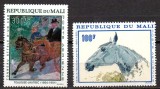 MALI 1967, Arta, Pictura, Cai, Toulouse-Lautrec, serie neuzata, MNH, Fauna, Nestampilat