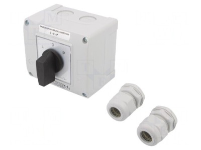 Comutator cu Came 3 Pozitii 25A 3 Poli IP65 foto