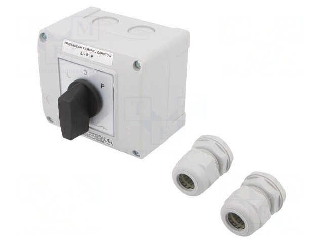 Comutator cu Came 3 Pozitii 25A 3 Poli IP65