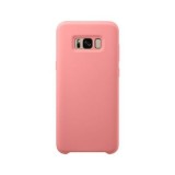 Husa din silicon cu interior de catifea soft compatibil Samsung Galaxy S8 -ROZ, ALC MOBILE