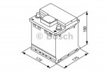 Baterie de pornire CITROEN C2 (JM) (2003 - 2016) BOSCH 0 092 S40 001, 40 - 60