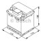 Baterie de pornire CITROEN SAXO (S0, S1) (1996 - 2004) BOSCH 0 092 S40 001