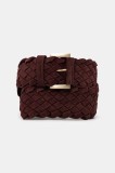 Answear.LAB curea culoarea bordo