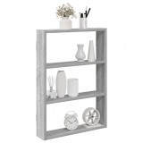 VidaXL Raft de perete, gri sonoma, 43x9x60 cm, lemn prelucrat 860054