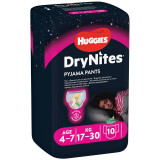 Cumpara ieftin Huggies - DryNites Conv 4-7 ani Girl 10 buc, 17-30 kg