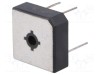 Punte redresoare monofazat DC COMPONENTS Urmax 100V 25A 400A THT