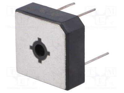 Punte redresoare monofazat DC COMPONENTS Urmax 100V 25A 400A THT foto